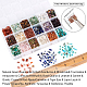 Nbeads 396G 18 Style Natural & Synthetic Gemstone Chip Beads G-NB0002-64-5