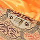 Rectángulo chinoiserie regalo embalaje cajas de joyas de madera OBOX-F002-18C-02-6