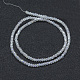 Electroplate Glass Beads Strands X-EGLA-J144-AB-A01-2