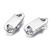 304 Stainless Steel Box Clasps STAS-S080-03A-P