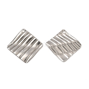 304 Stainless Steel Pendants STAS-A070-03P