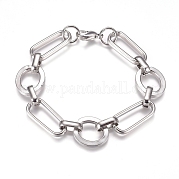 Цепные браслеты из нержавеющей стали 304 BJEW-L661-06P
