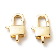 Экологичные латунные застежки в виде когтей лобстера KK-G405-08G-RS