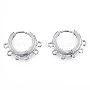 Фурнитура для сережек-колец из нержавеющей стали 304 STAS-N092-188