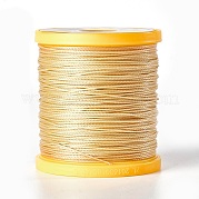 Круглый вощеный полиэфирный шнур YC-E004-0.65mm-N624