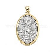 Долговечные латунные подвески KK-Q006-42G-02
