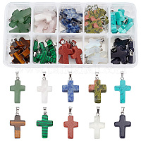 Wholesale PH PandaHall 120pcs Cross Charms 