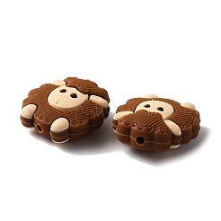 Пищевые экологически чистые силиконовые бусины SIL-WH0013-21E