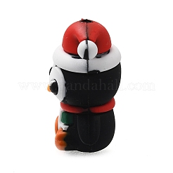 Perline focali in silicone a tema natalizio&nbsp;SIL-L007-01H
