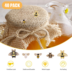 40 шт. 5 стиля эмалевых кабошонов и подвесок из сплава&nbsp;FIND-FH0007-28