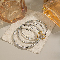 Трехслойные браслеты из нержавеющей стали 304&nbsp;RT3191