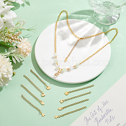 40 шт. 4 стиля удлинитель цепи из нержавеющей стали 304 STAS-UN0060-89