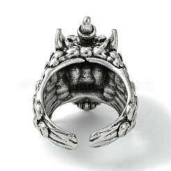 Открытые манжеты из сплава дракона RJEW-K275-34AS