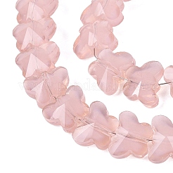 Chapelets de perles en verre imitation jade&nbsp;GLAA-Q118-01B-A01