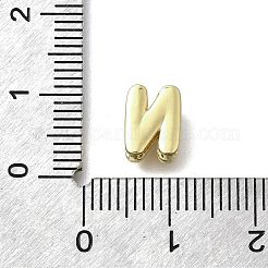 Maglia multifilo in ottone micro pavé di zirconi cubici a forma di lettera&nbsp;LS-KK-D295-32G-14
