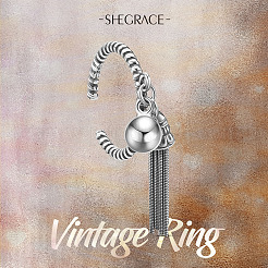 925 bague manchette thaïlandaise en argent sterling&nbsp;JR753A