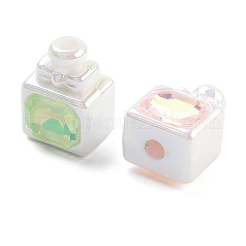 Непрозрачные акриловые бусины со стразами&nbsp;OACR-S139-06