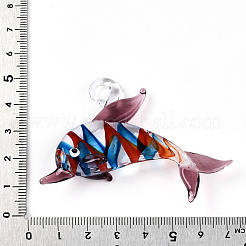 Gros pendentifs vernissées manuels&nbsp;LAMP-T023-14B