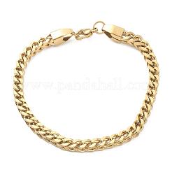 Conjuntos de joyería de pulseras y collares de cadena de trigo de acero inoxidable 304 con revestimiento de iones (IP)&nbsp;SJEW-B019-04A-G