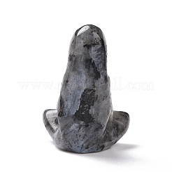 Décorations d'affichage de sculpture en labradorite naturelle&nbsp;G-PW0004-61O