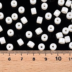 Стеклянные бусины с перламутровым эффектом для выпечки&nbsp;SEED-T008-03A