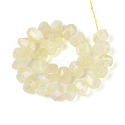 Нити из натуральных бусин лимонного кварца (обработанных нагреванием)&nbsp;G-N347-18A-04