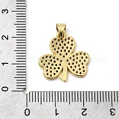 Colgante micropavé cubic zirconia de latón&nbsp;KK-I360-080G