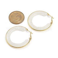 Pendientes de aro de acero inoxidable 304 para mujer&nbsp;EJEW-B113-02G-04