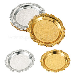 8шт 2-х цветный железный поднос&nbsp;DIY-MB0003-09