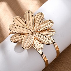 Браслеты-манжеты из сплава и железа для женщин&nbsp;LS-BJEW-F501-01A-KCG