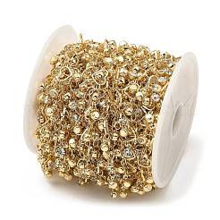 Catene a maglie a cuore in ottone con placcatura a cremagliera&nbsp;CHC-A007-14KCG