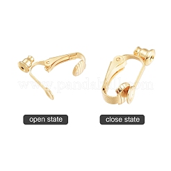 Фурнитура для сережек-клипс из нержавеющей стали 304 STAS-O110-20G