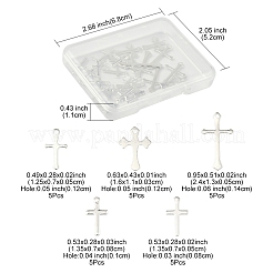 25шт 5 стиля латунные подвески&nbsp;KK-FS0001-51S