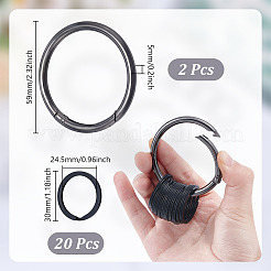 Кольца пружинные затворные из сплава и железа FIND-GA0005-18