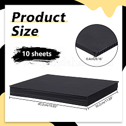 Wellpappenplatten aus Kunststoff&nbsp;DIY-WH0569-60A-01
