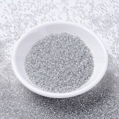 MIYUKIデリカビーズ  シリンダー  日本製シードビーズ  11/0  （db1231)透明グレーミスト光沢  1.3x1.6mm  穴：0.8mm  約10000個/袋  50 G /袋&nbsp;SEED-X0054-DB1231