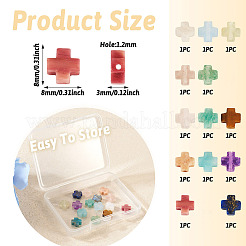 13шт 13 стиля бусины из натуральных смешанных драгоценных камней&nbsp;G-TA0002-50