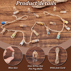 Подвеска для бутылок из стекла&nbsp;PALLOY-PH01711