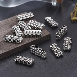 Тибетском стиле сплава шарик распорные бруски&nbsp;TIBE-A16787-TAS-NR