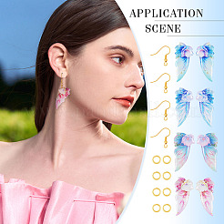 Наборы для самостоятельного изготовления сережек-крыльев DIY-TA0012-36