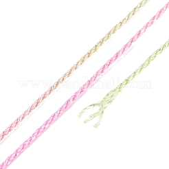 5 rollo de cuerdas de nailon trenzadas de 9 cabos con hilo metálico&nbsp;OCOR-Q062-01K