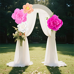 1 пакетик искусственных цветов из гофрированной бумаги&nbsp;DIY-SC0032-64C