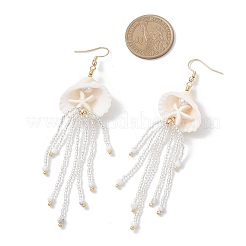 Серьги-подвески в виде медуз из нержавеющей стали 304&nbsp;EJEW-MZ00529-01