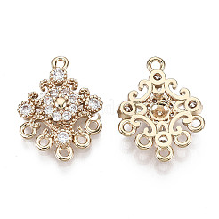 Компонентное звено люстры из фианита из латуни&nbsp;X-KK-R111-025