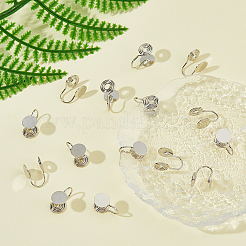 16 шт. латунная спиральная накладка на ушную манжету&nbsp;EJEW-HS0001-24P