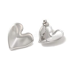 Pendientes de botón de acero inoxidable 304 que no se deslustran&nbsp;LS-EJEW-K268-06P