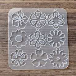 Stampi in silicone per ciondoli fai da te con fiori&nbsp;X1-DIY-G100-01A
