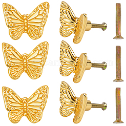 Ручки-бабочки из цинкового сплава для ящиков&nbsp;FIND-WH20007-71G