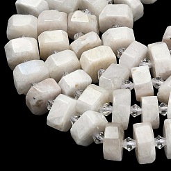 Бусины из натурального радужного лунного камня G-L642-H02-01