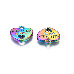 Подвеска из сплава цвета радуги со стразами PALLOY-S180-375M